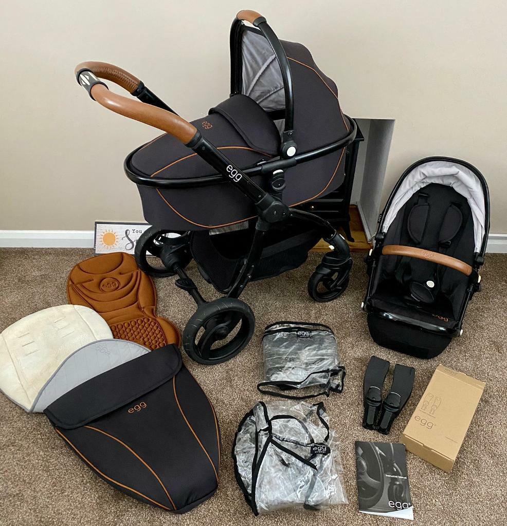 egg carrycot espresso